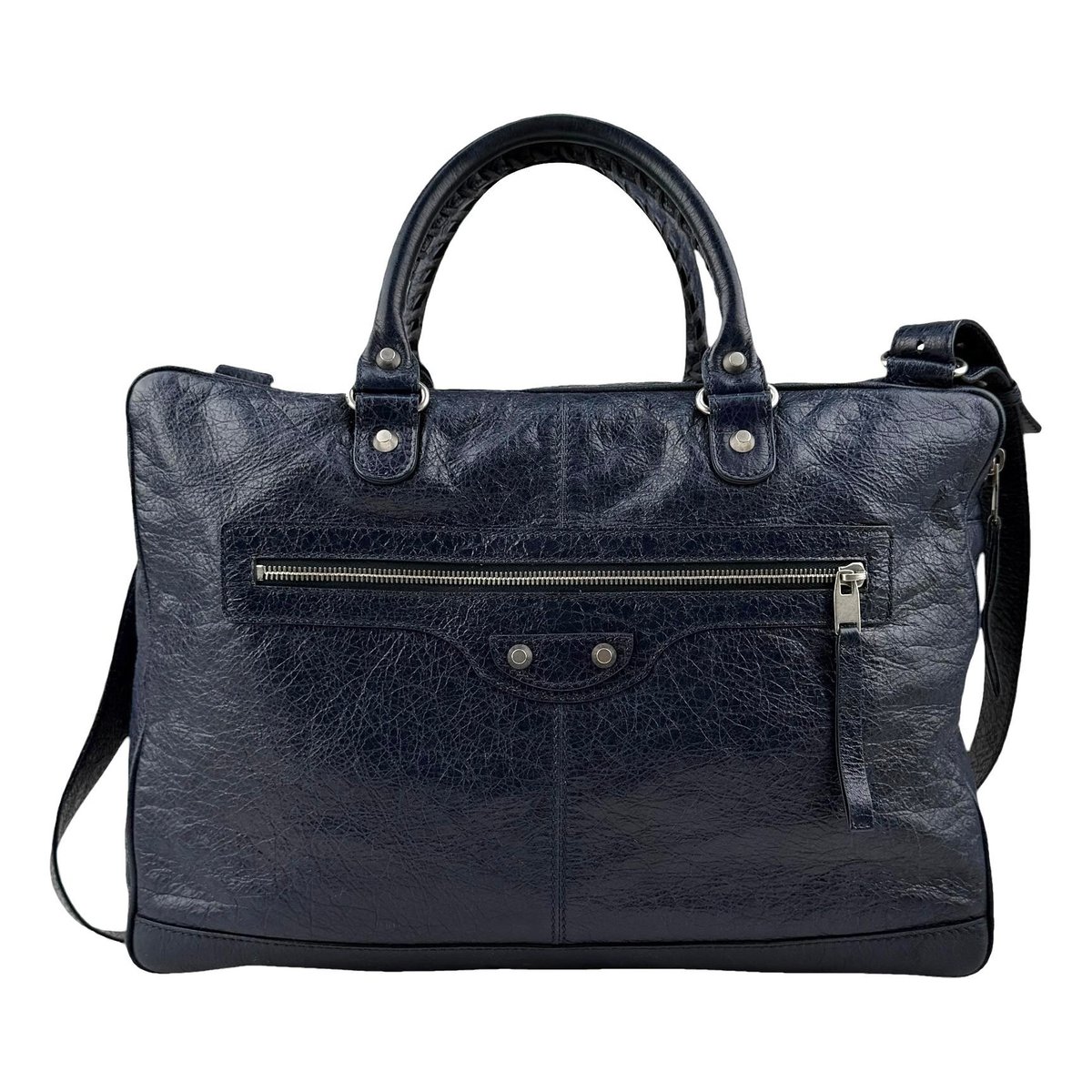 City leather crossbody bag