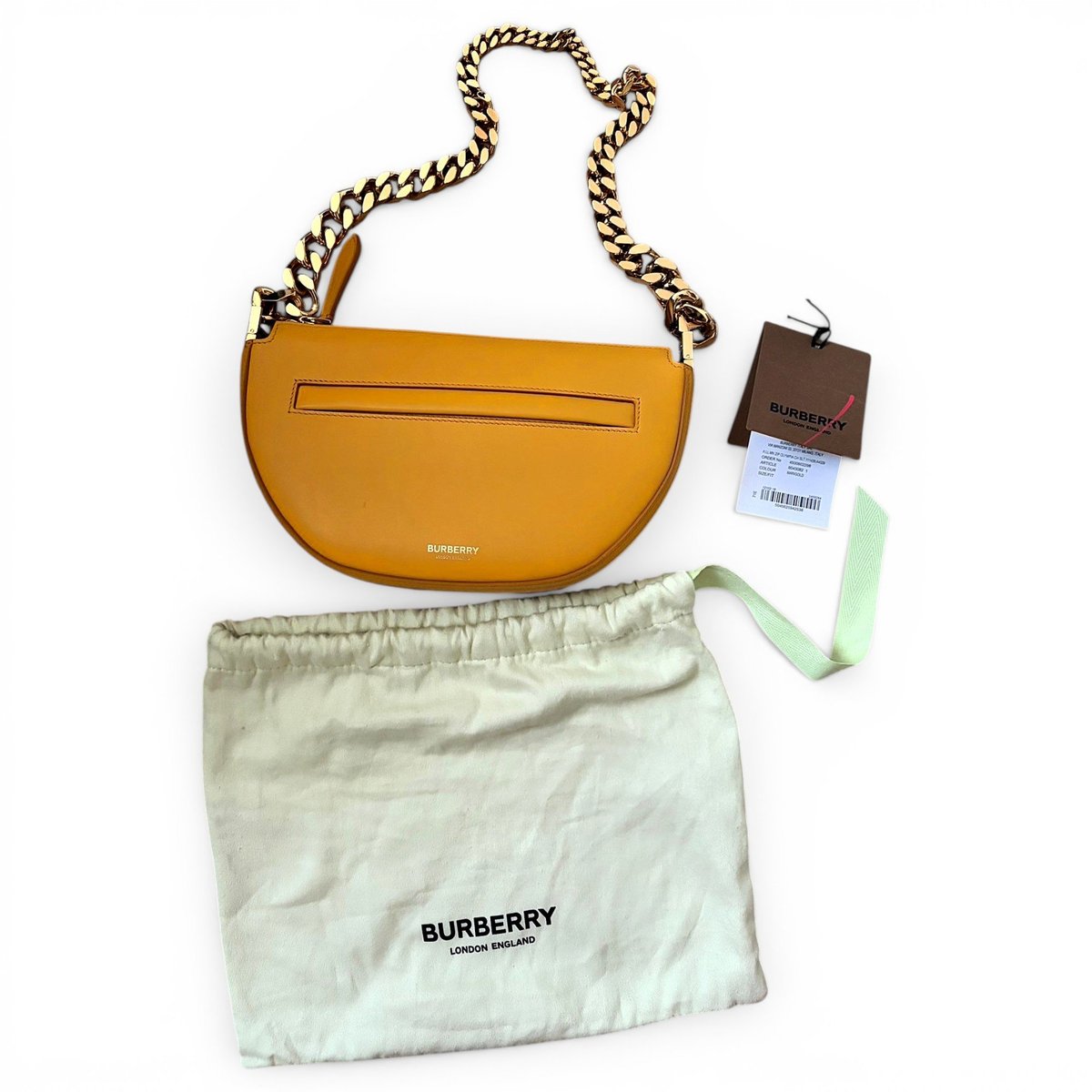 Olympia Chain leather handbag