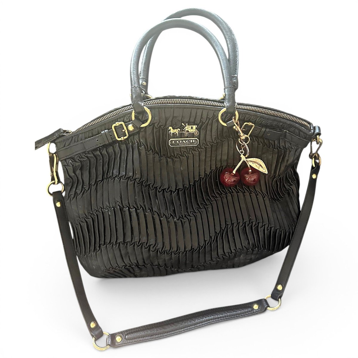 Madison leather handbag