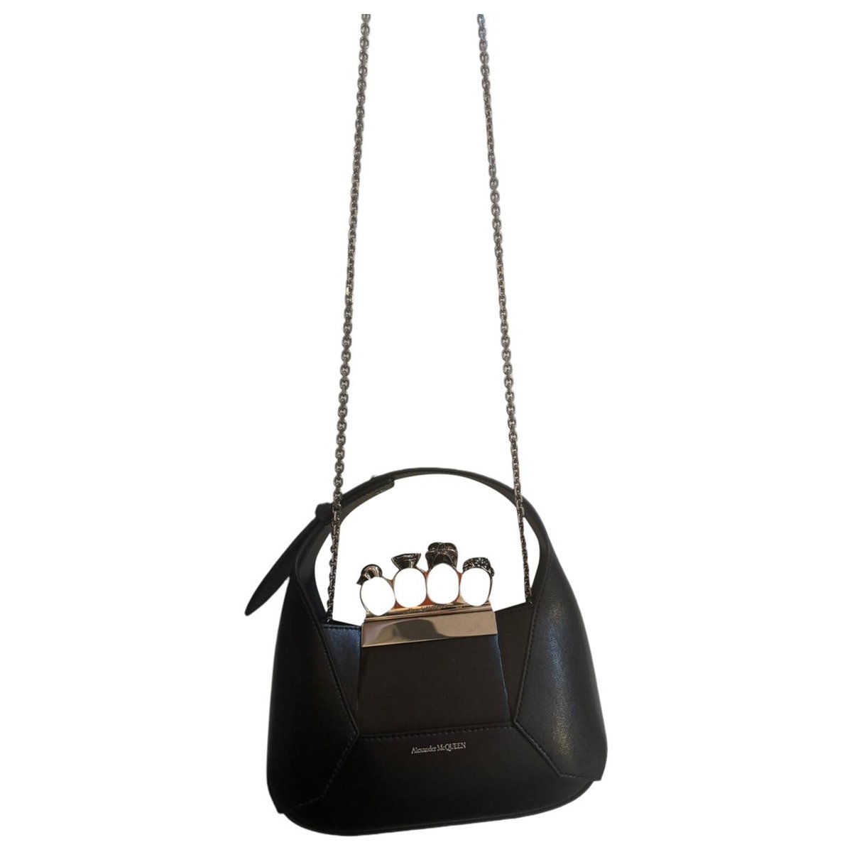 Leather mini bag