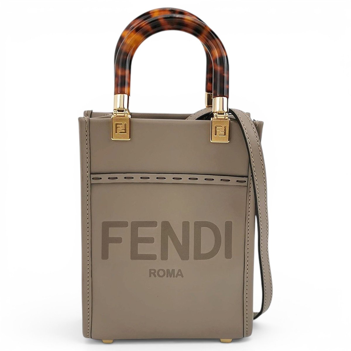 Sunshine leather tote