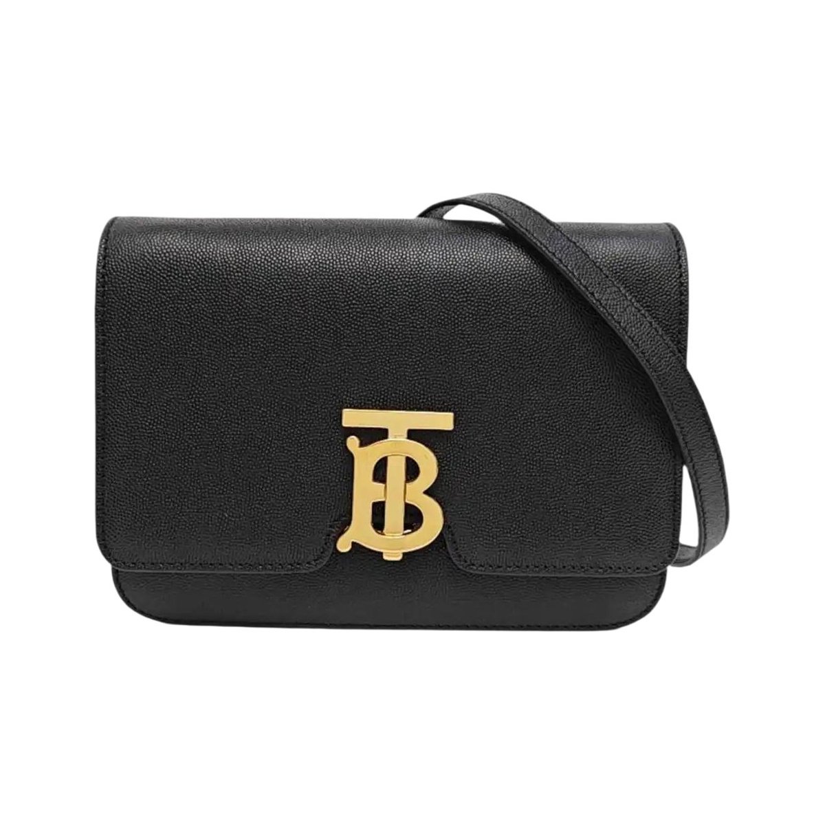 TB leather crossbody bag