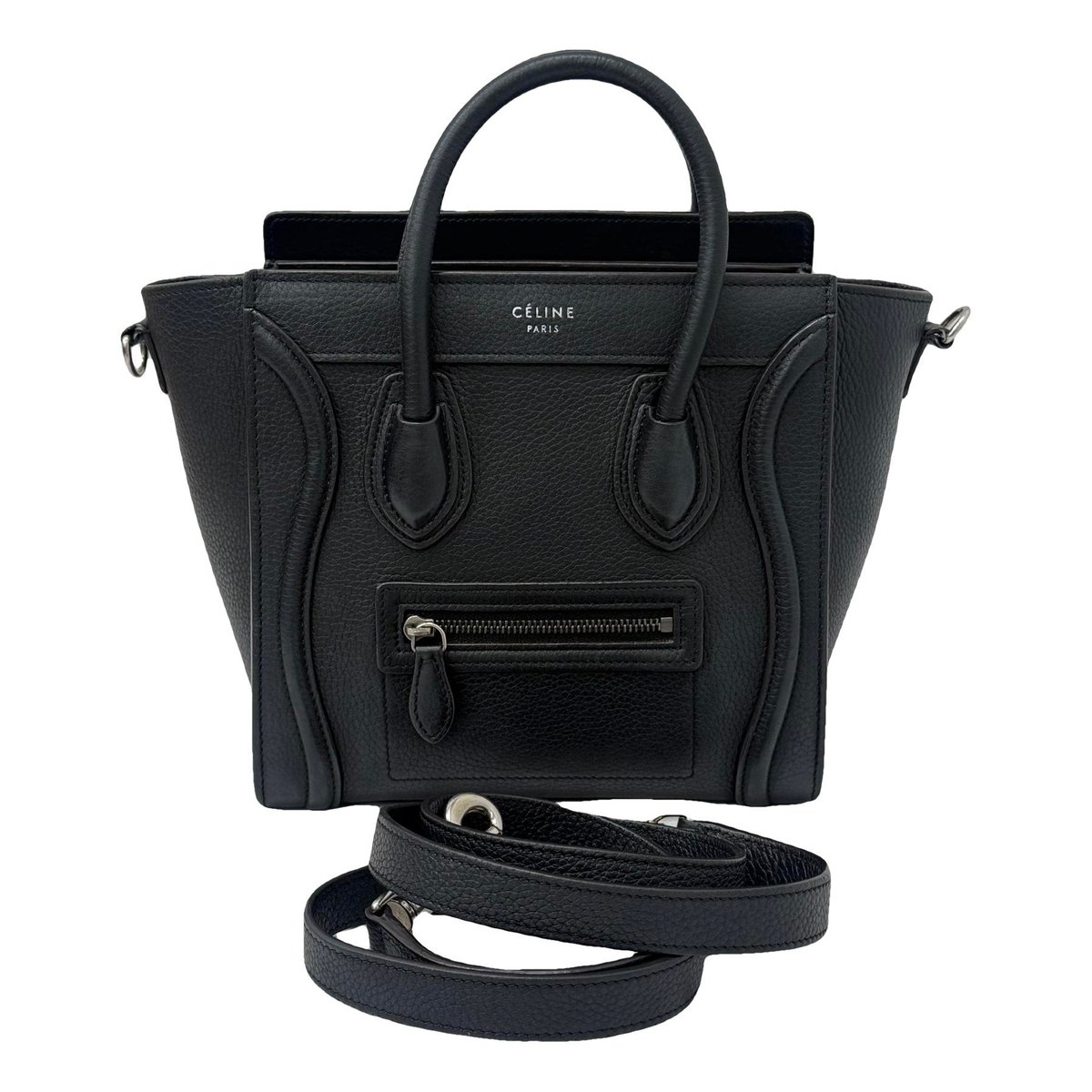 Nano Luggage leather handbag