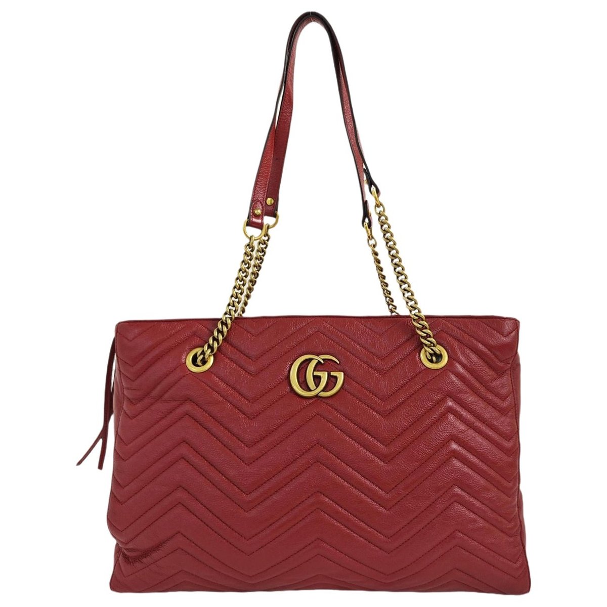 GG Marmont Zip leather handbag