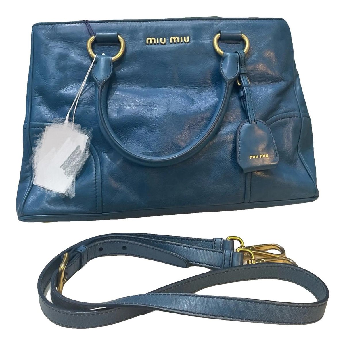 Vitello leather handbag