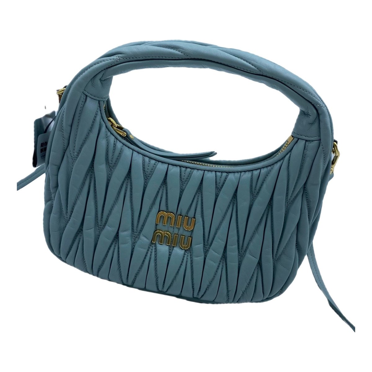 Miu Wander leather handbag