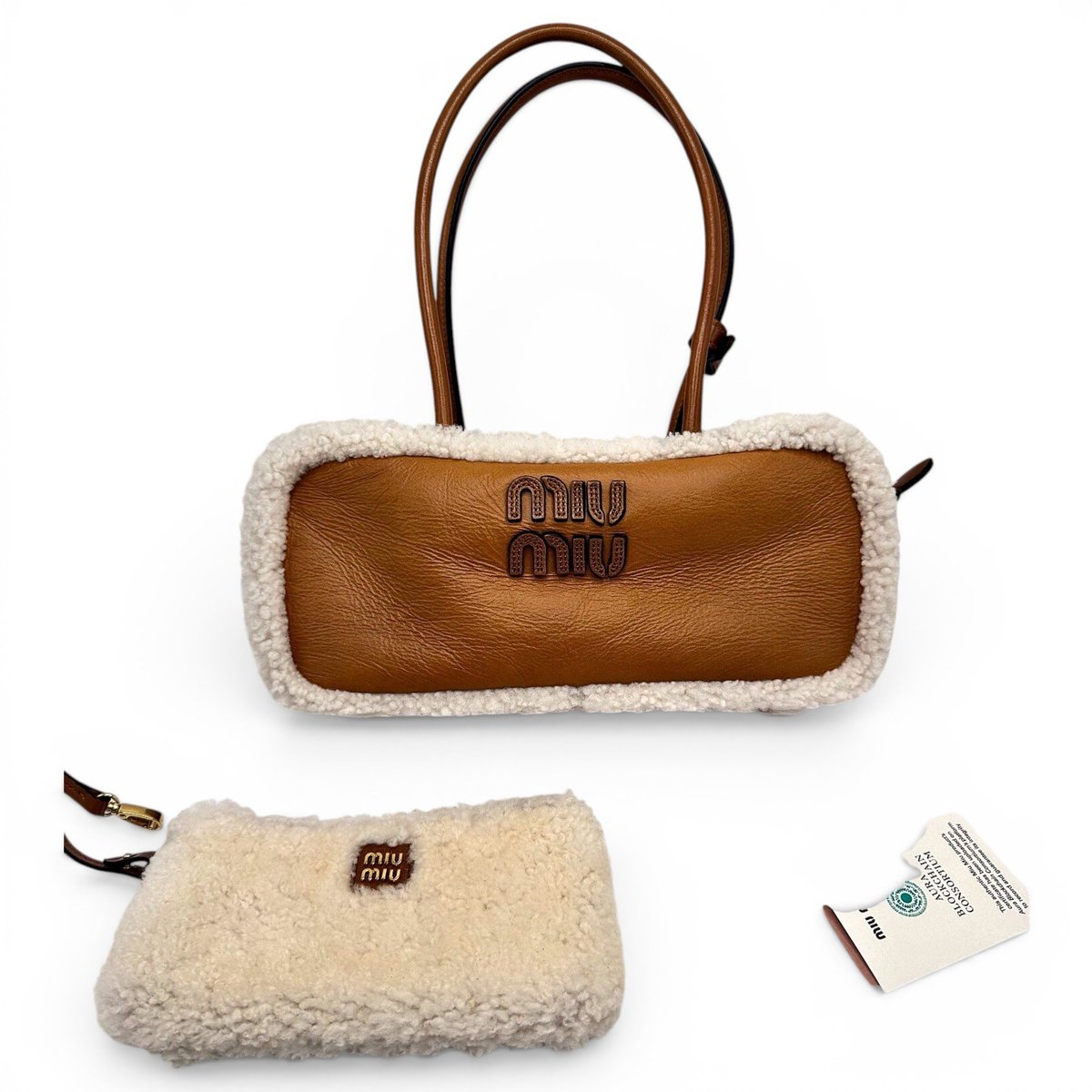 Arcadie leather handbag