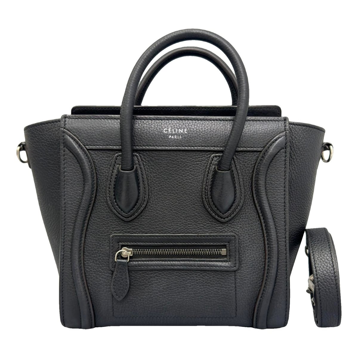 Nano Luggage leather handbag