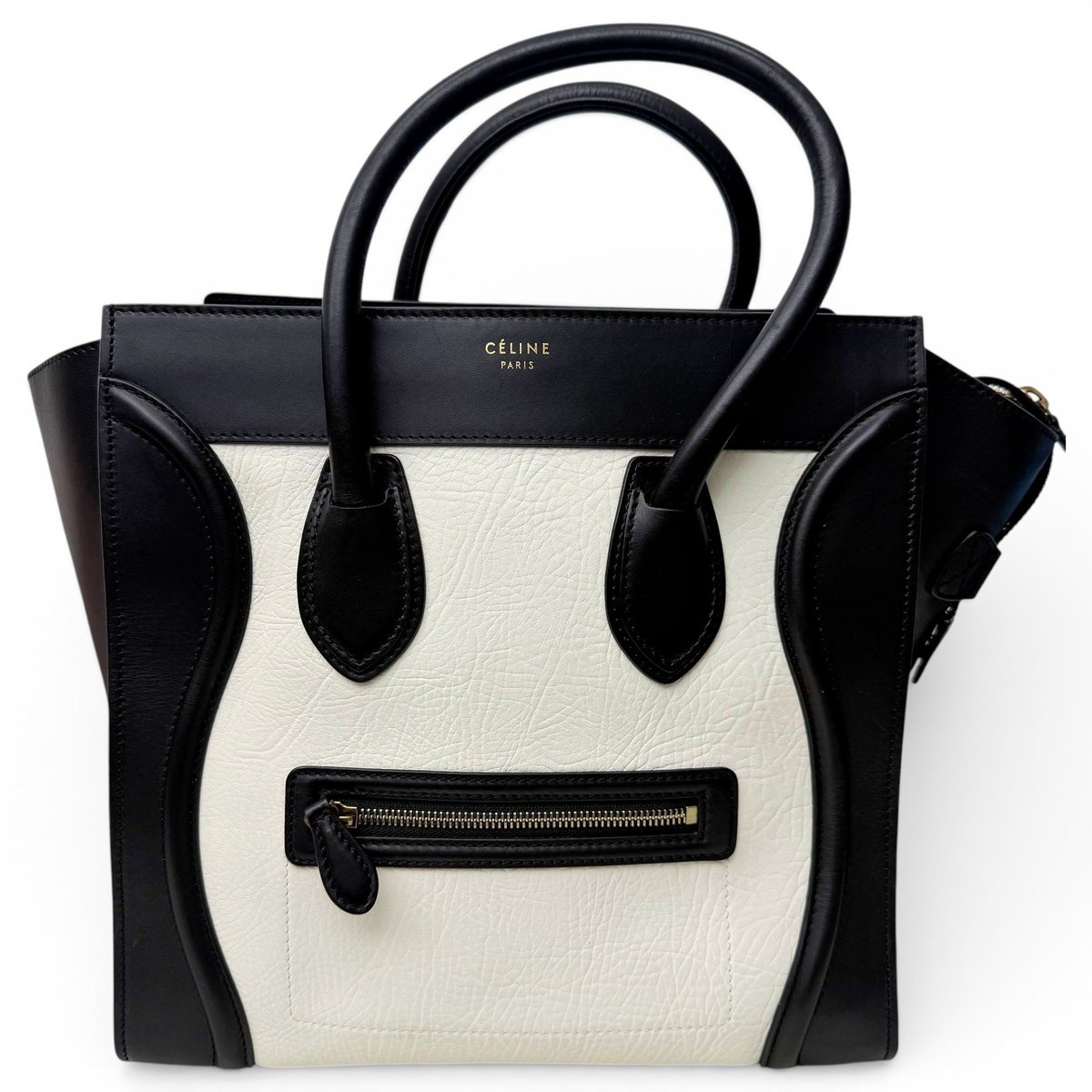 Luggage leather handbag