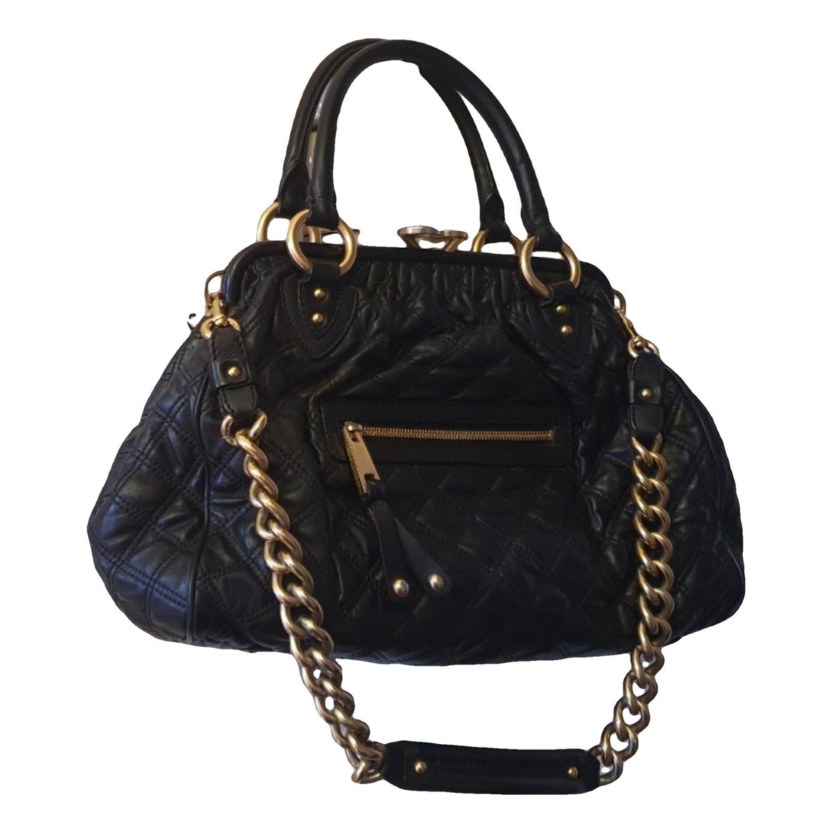 Stam leather handbag