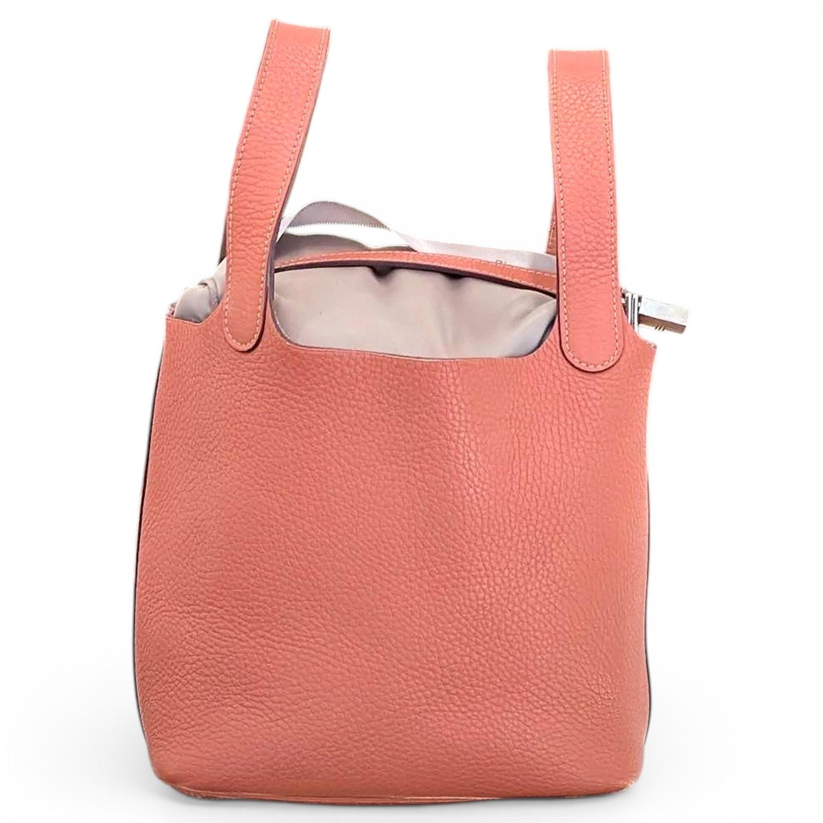Picotin leather handbag
