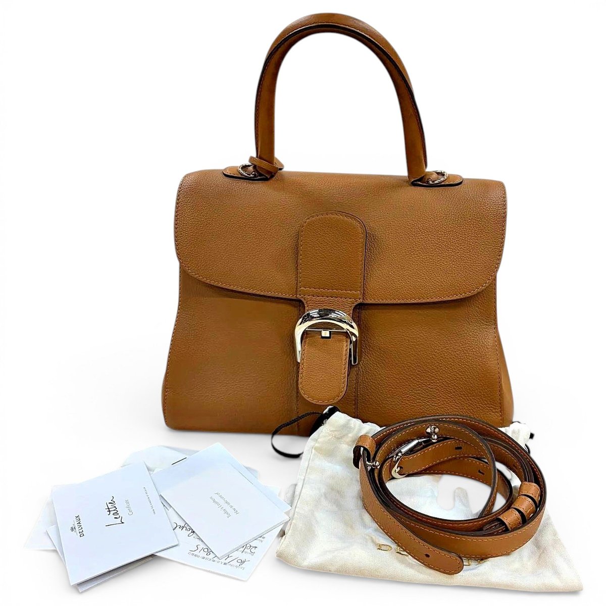 Brillant leather handbag