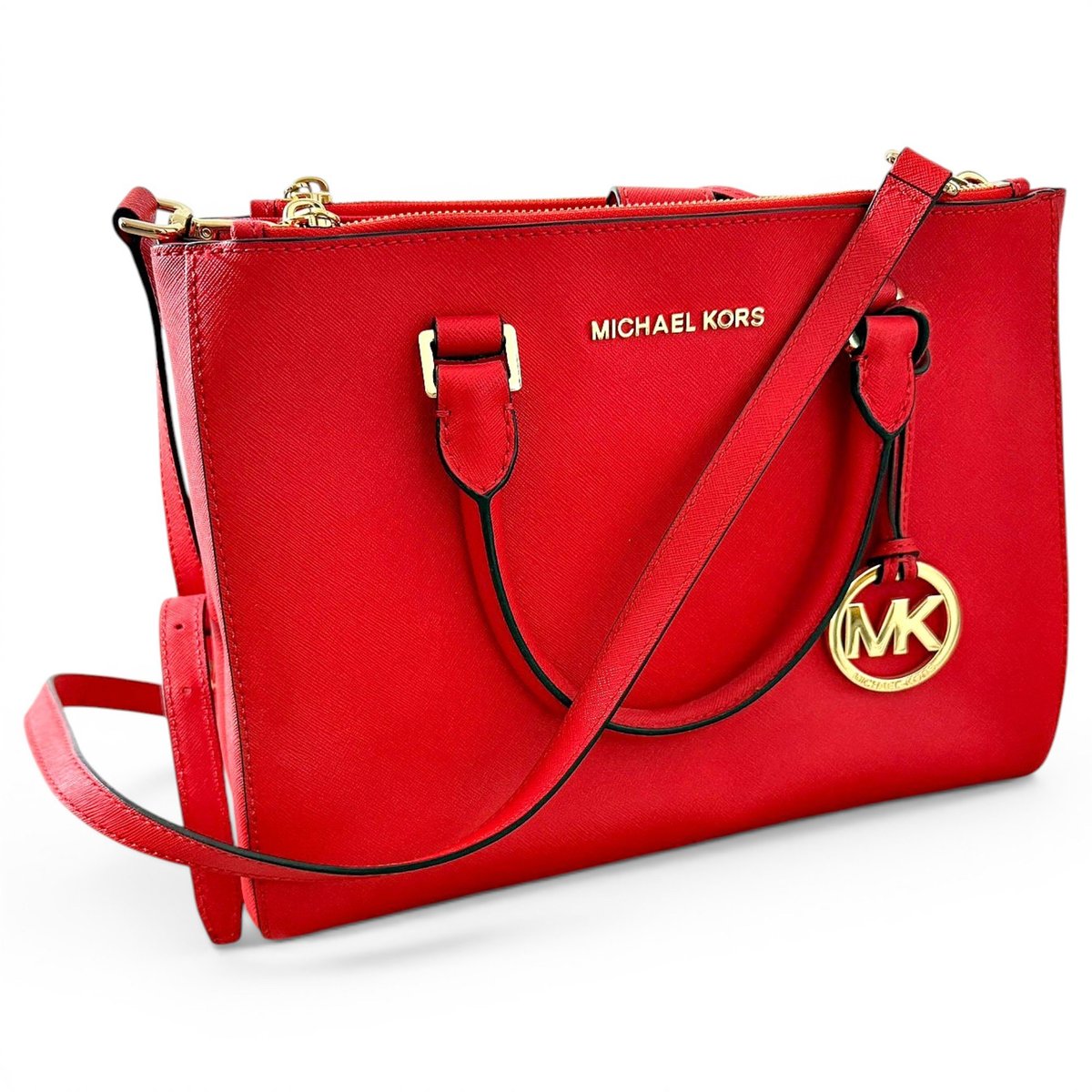 Leather handbag