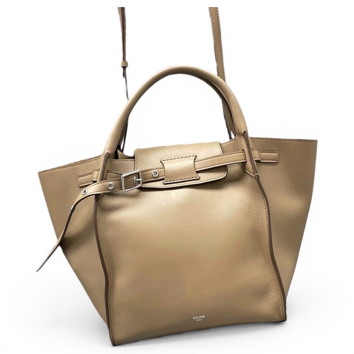 Big Bag leather handbag