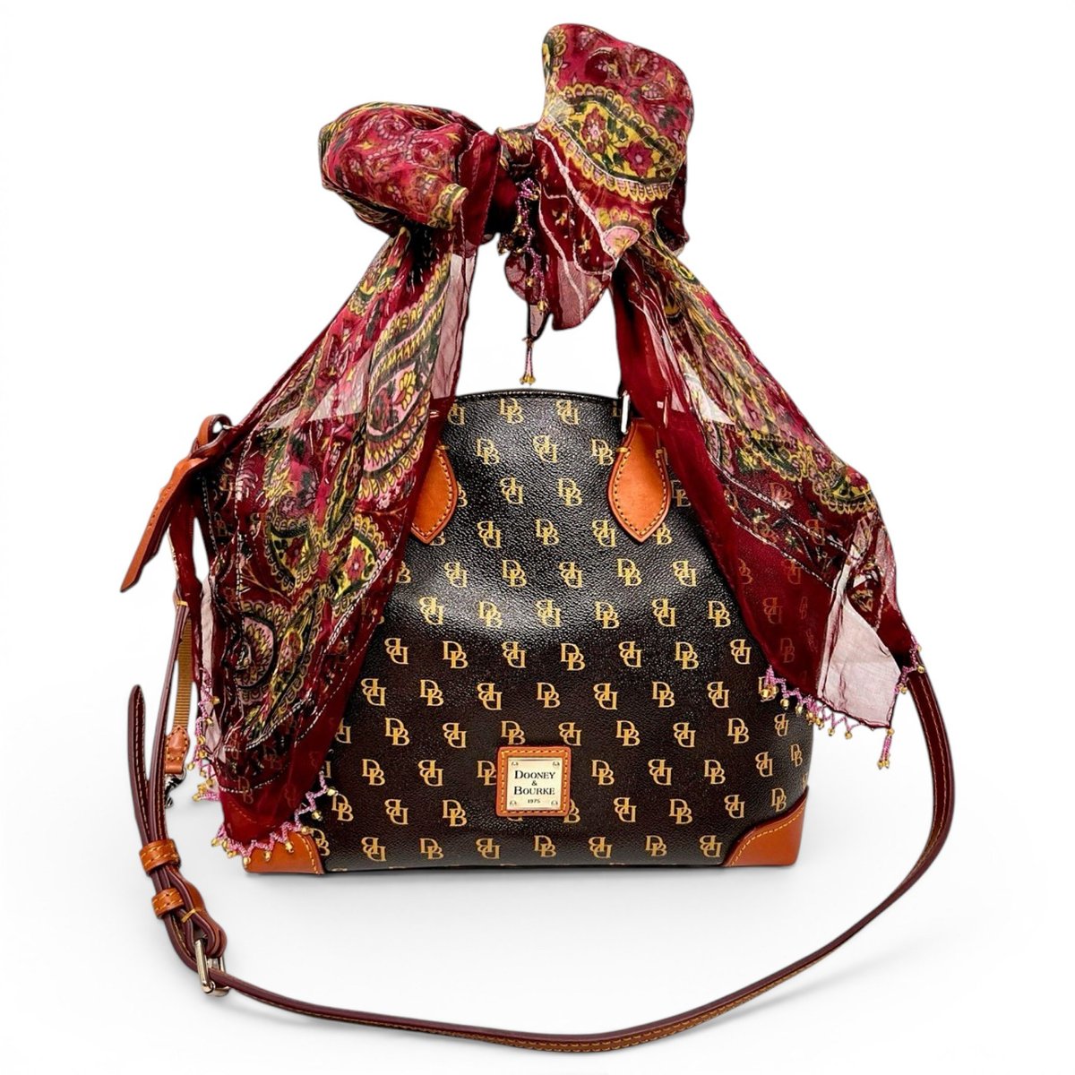 Leather satchel