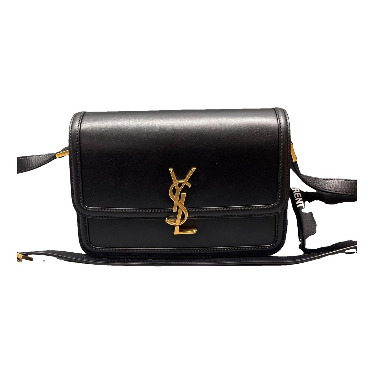 Solférino leather handbag