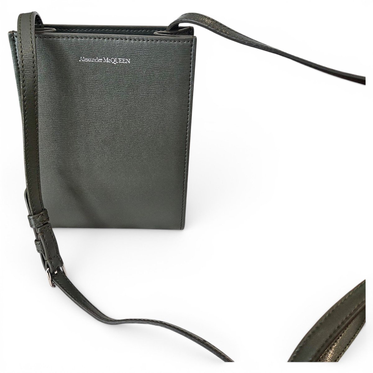 Leather crossbody bag