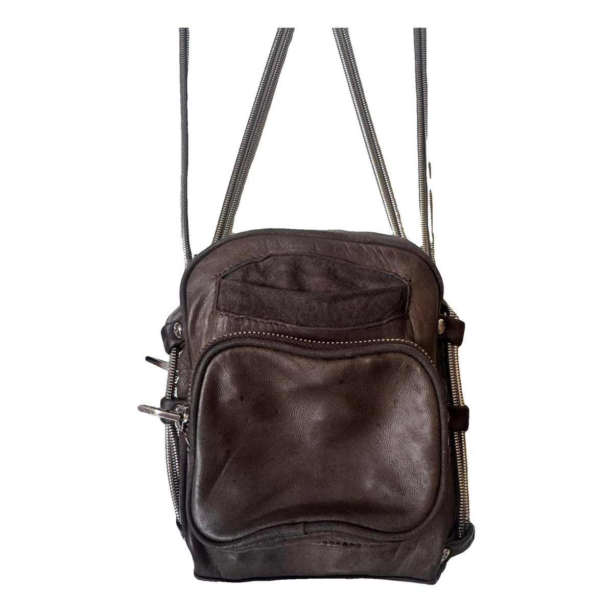 Leather crossbody bag