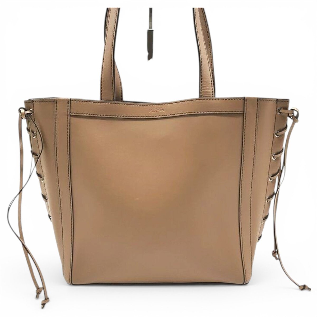 Leather tote
