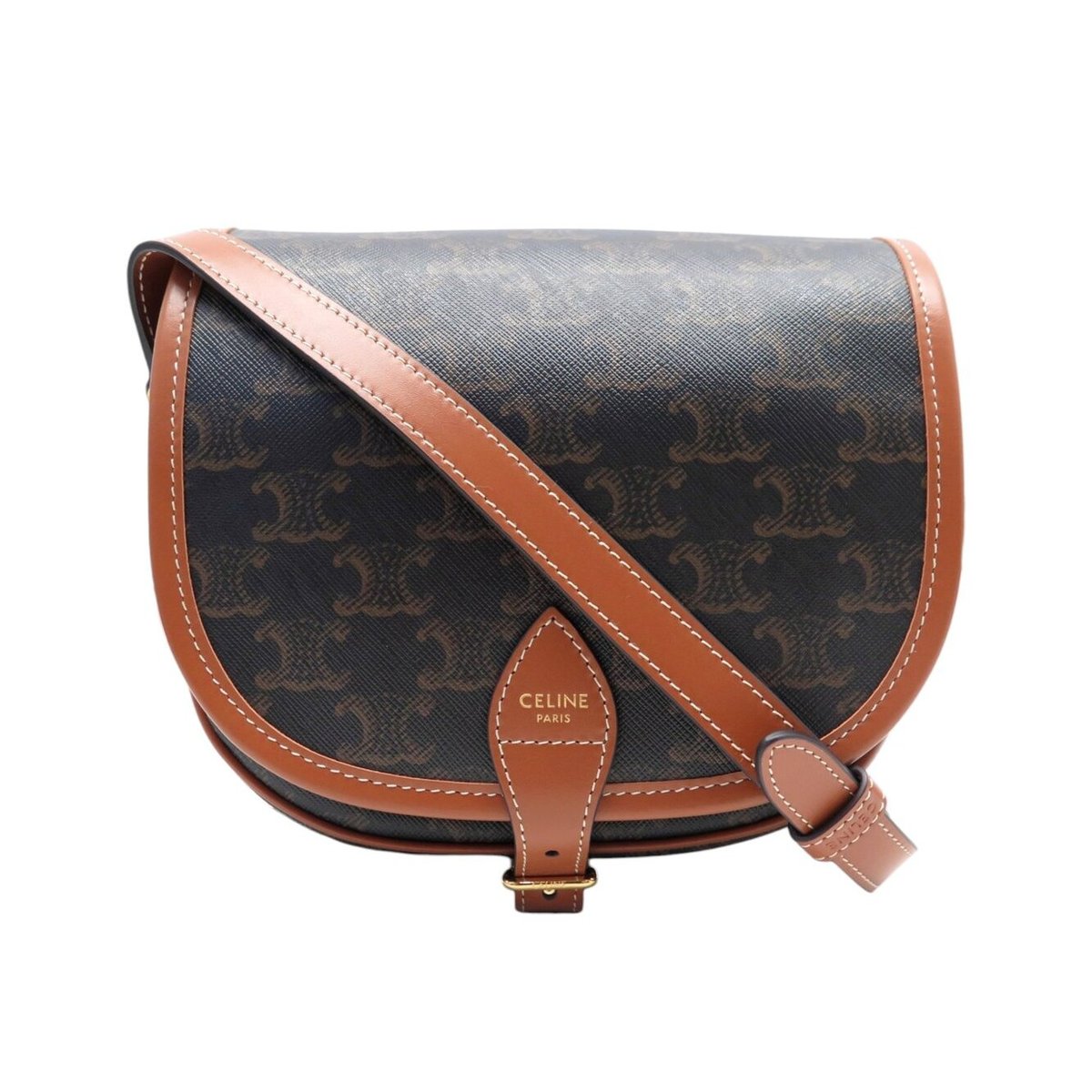 Triomphe cloth crossbody bag