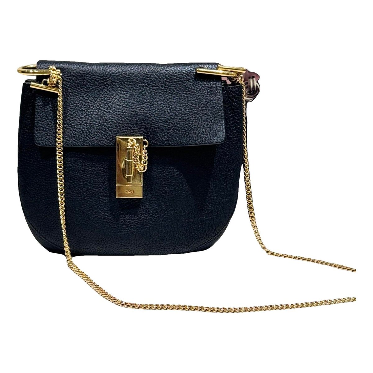 Drew leather crossbody bag