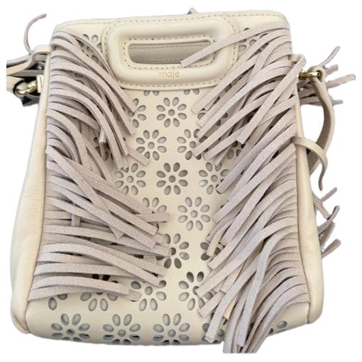 Sac M leather handbag