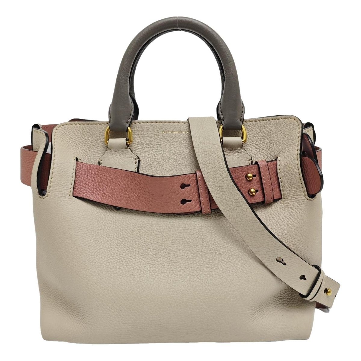 The Belt leather handbag