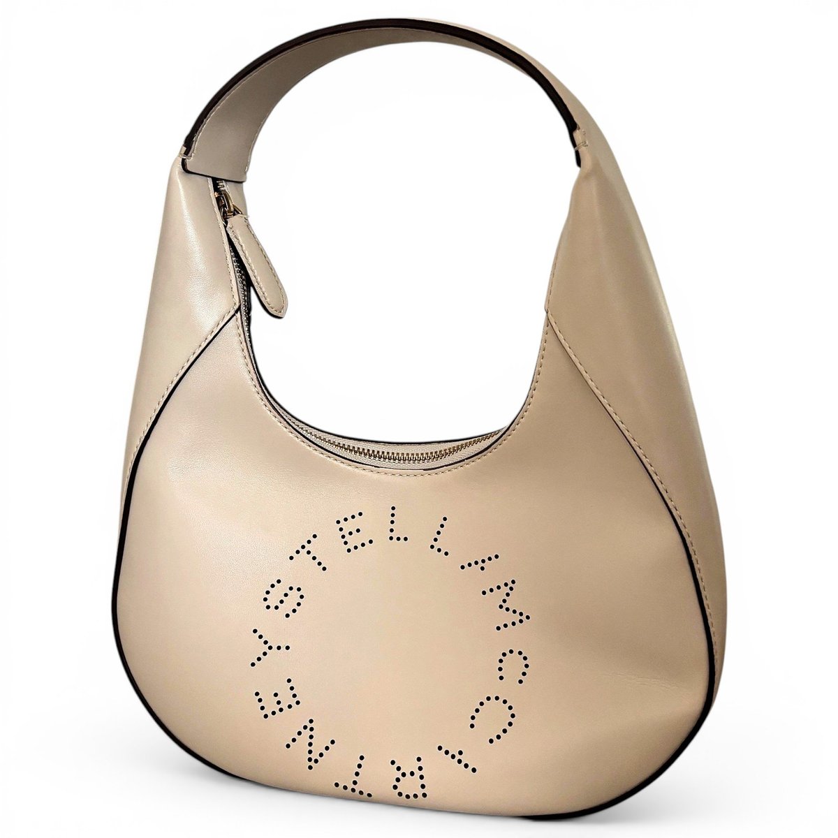 Logo vegan leather bag