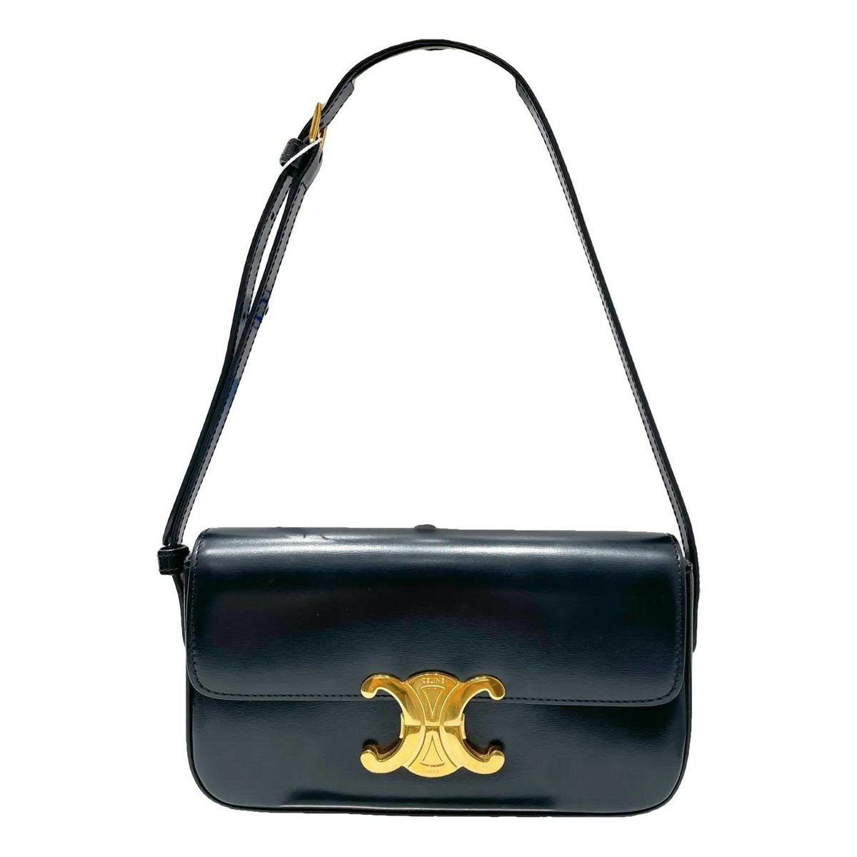 Triomphe Long leather handbag