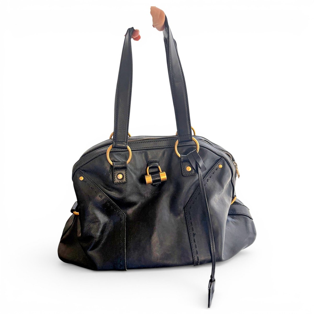 Muse leather handbag