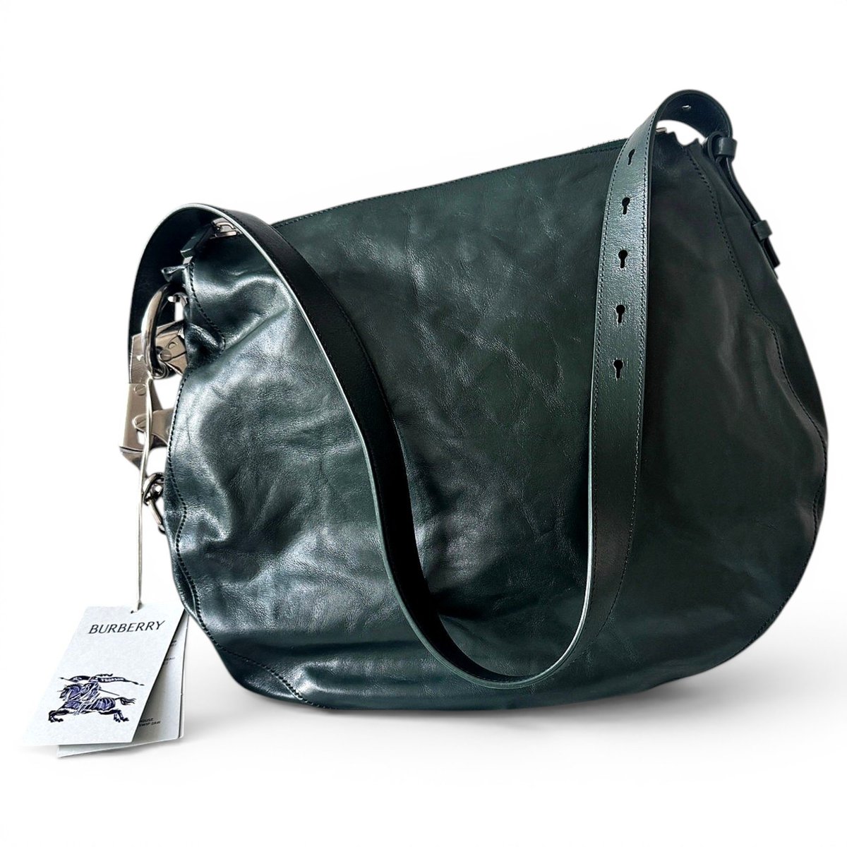 Knight leather handbag
