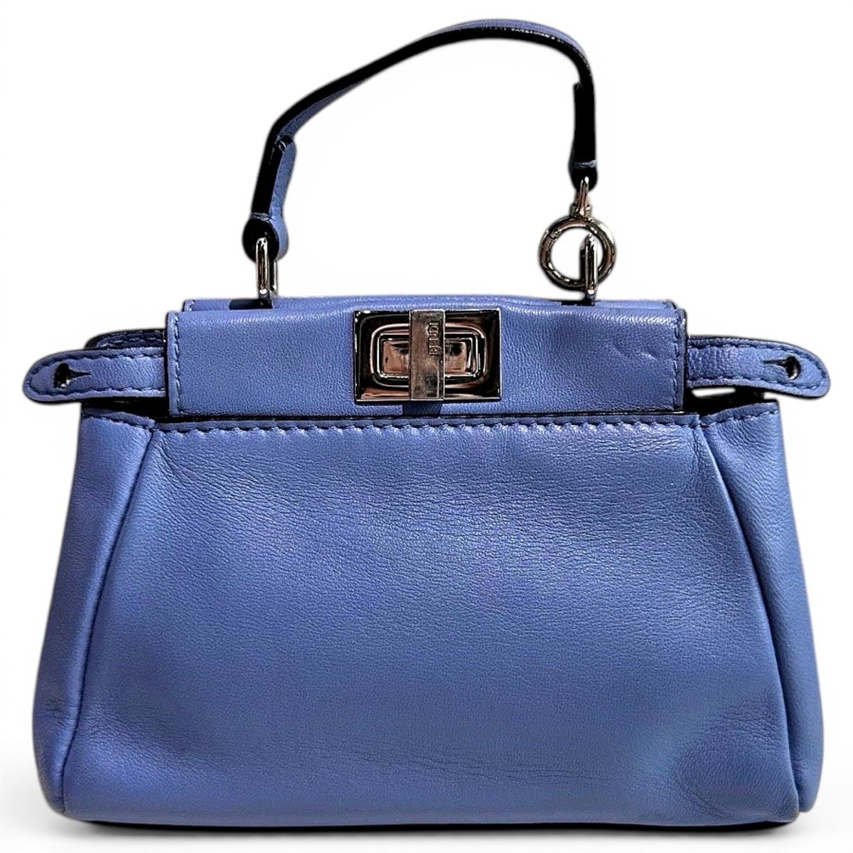 Peekaboo leather handbag