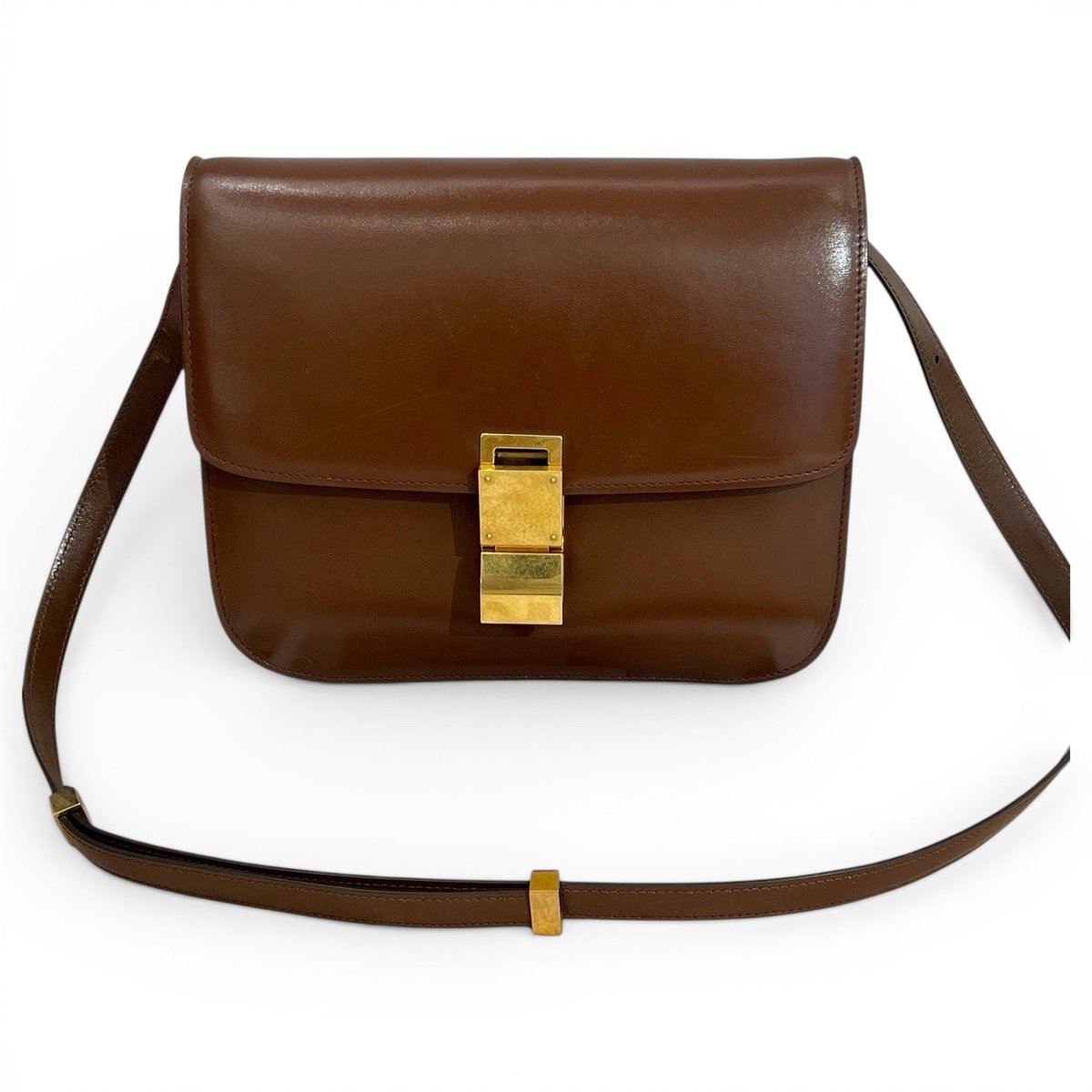 Classic leather handbag
