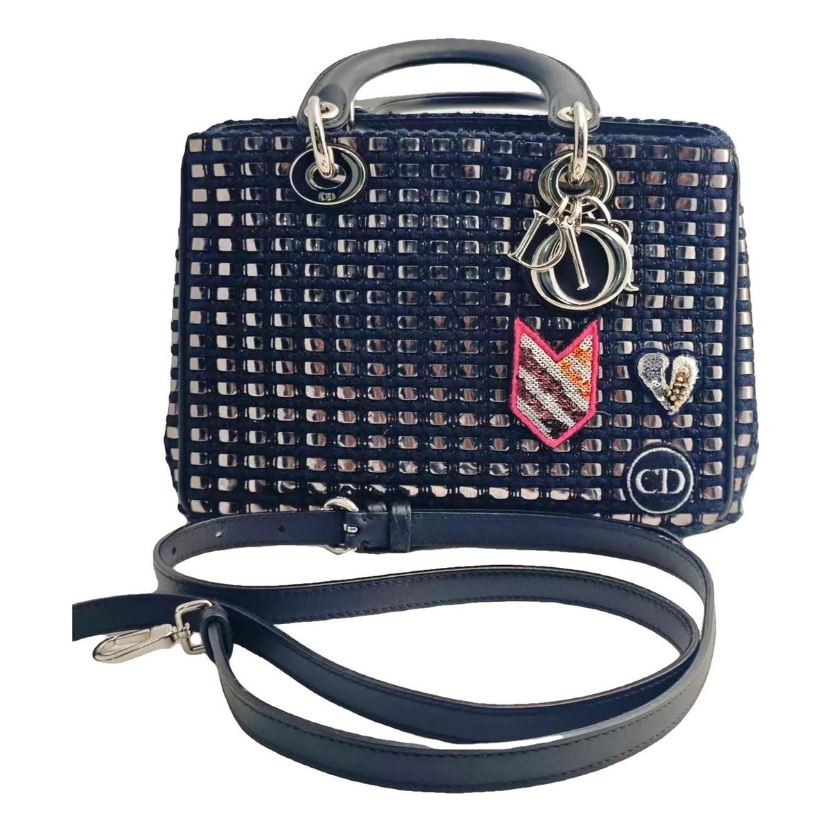 Lady Dior tweed handbag