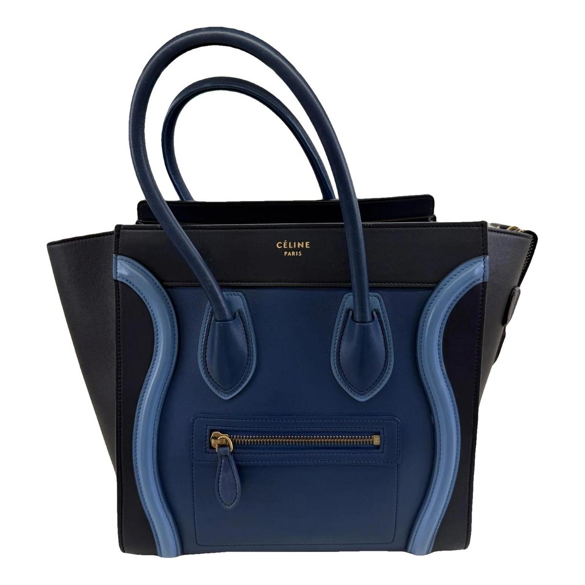 Luggage leather tote