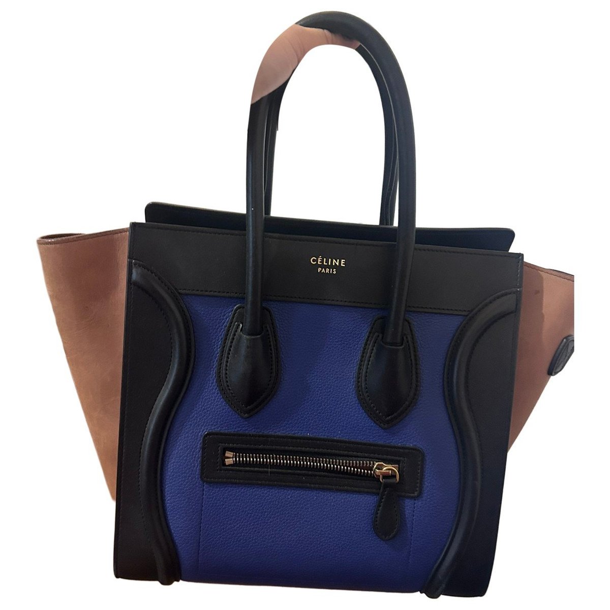Luggage leather handbag