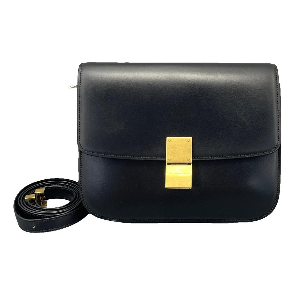Classic leather handbag