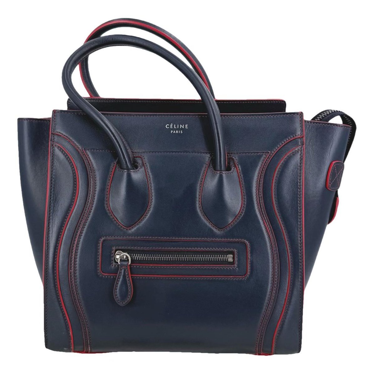 Luggage leather handbag