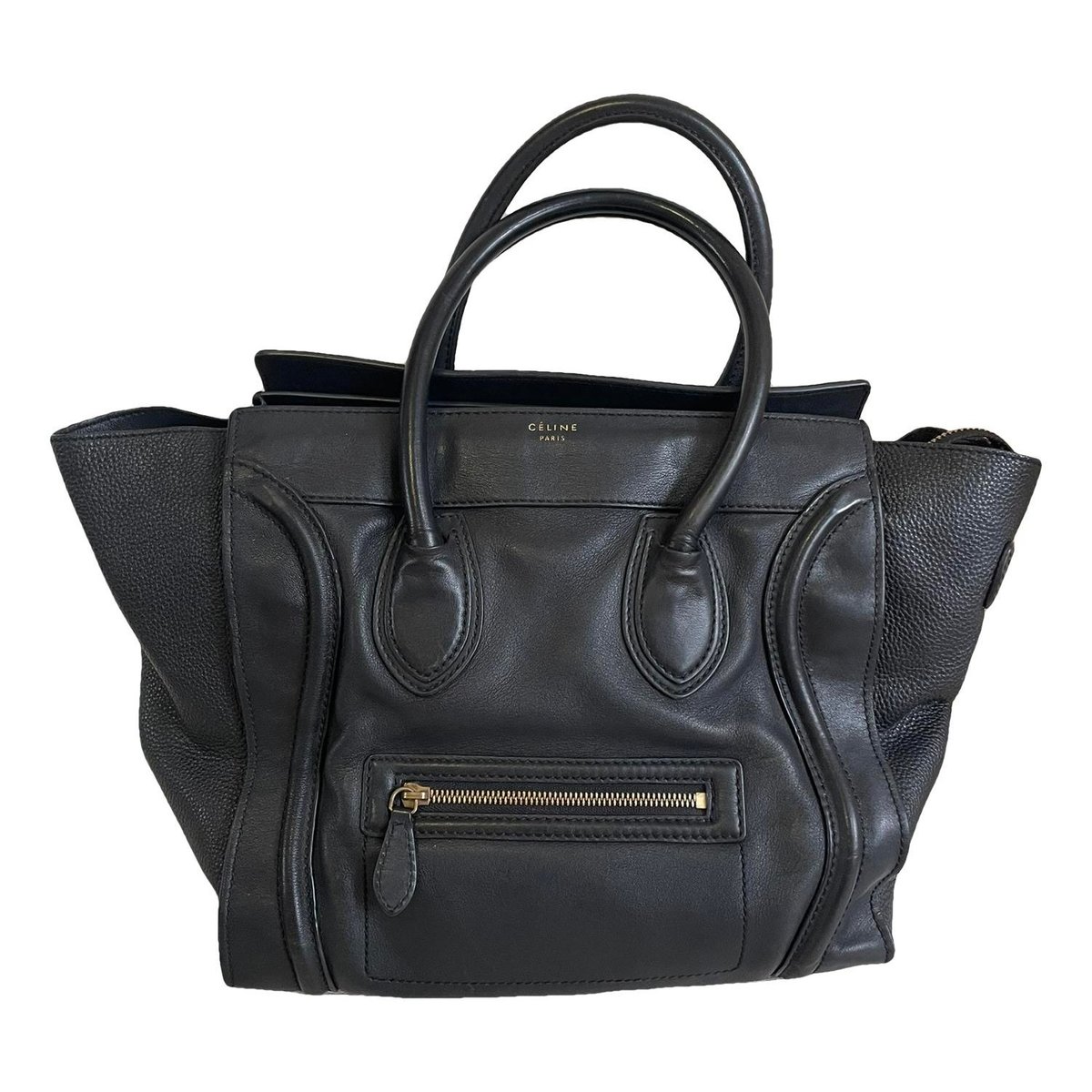 Luggage leather handbag