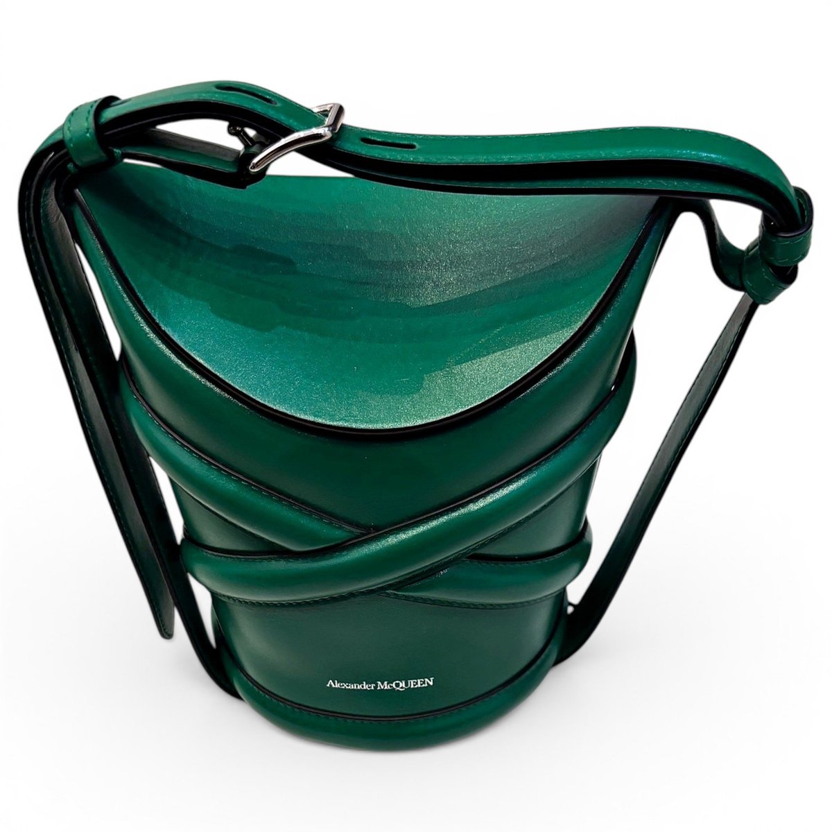 Leather crossbody bag