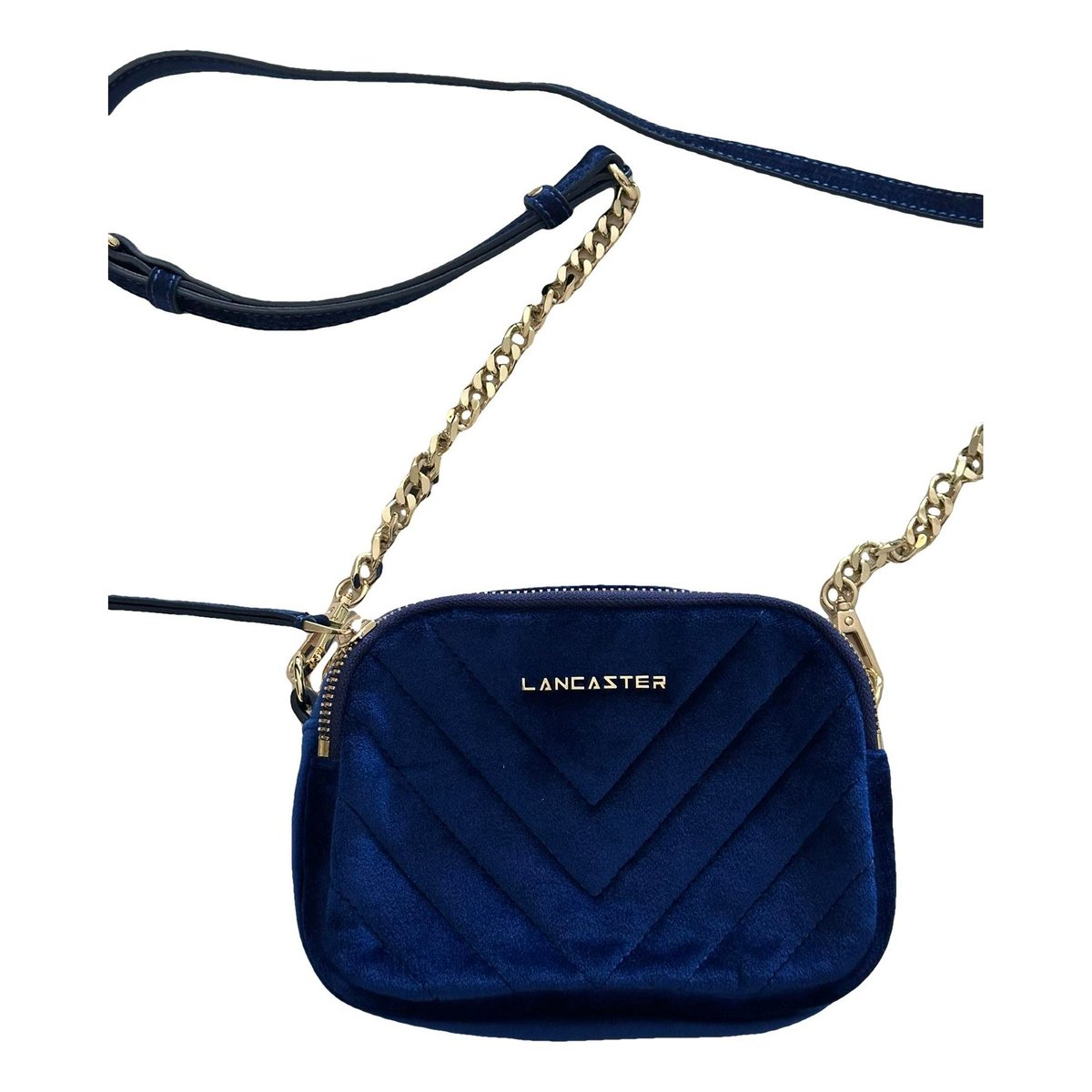 Velvet handbag