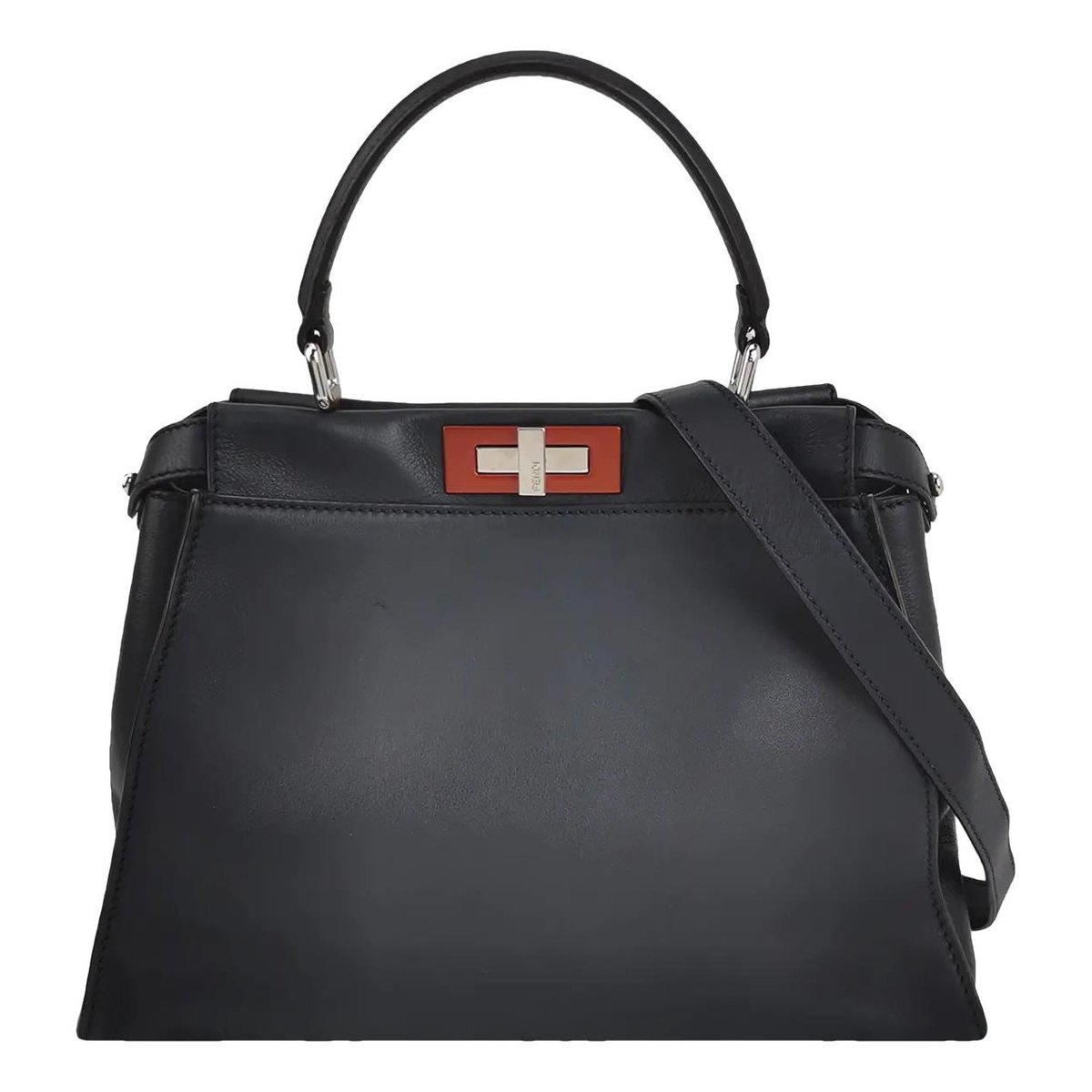 Peekaboo Essentially leather crossbody bag