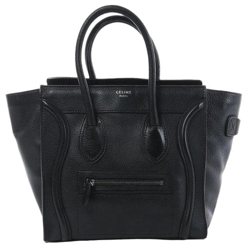 Luggage leather handbag