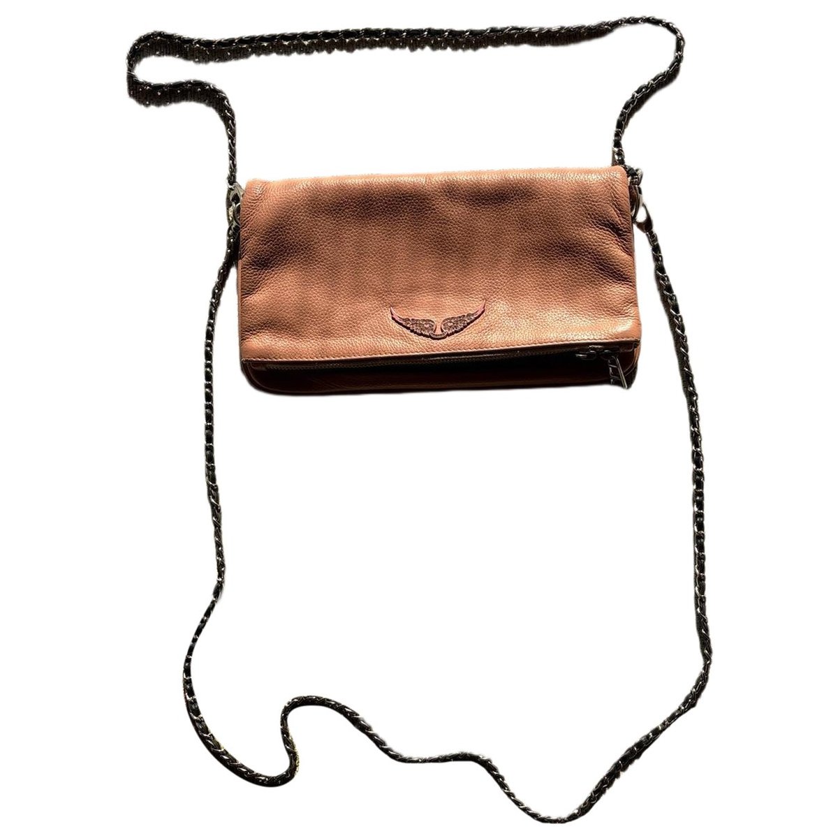 Rock leather crossbody bag