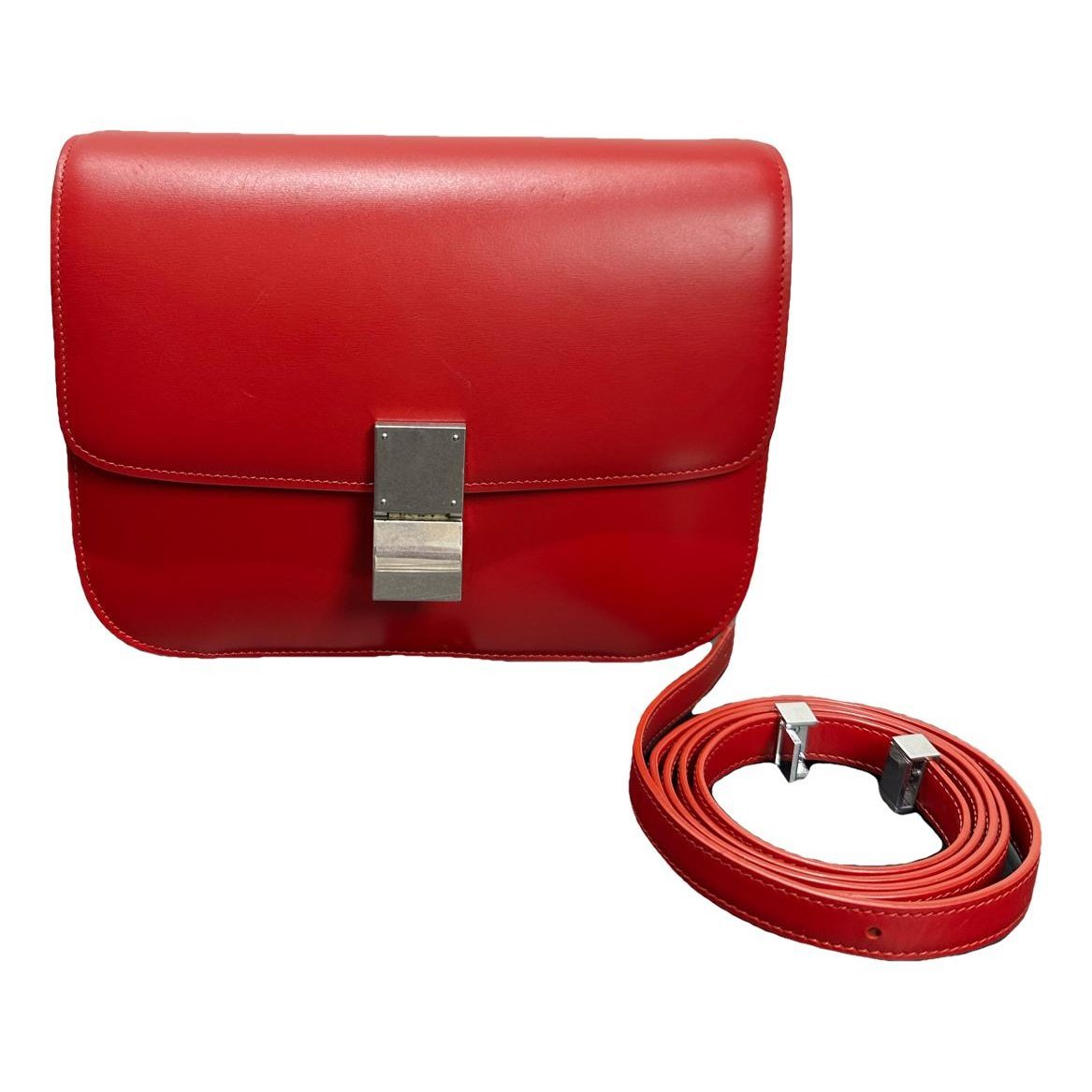 Classic leather handbag