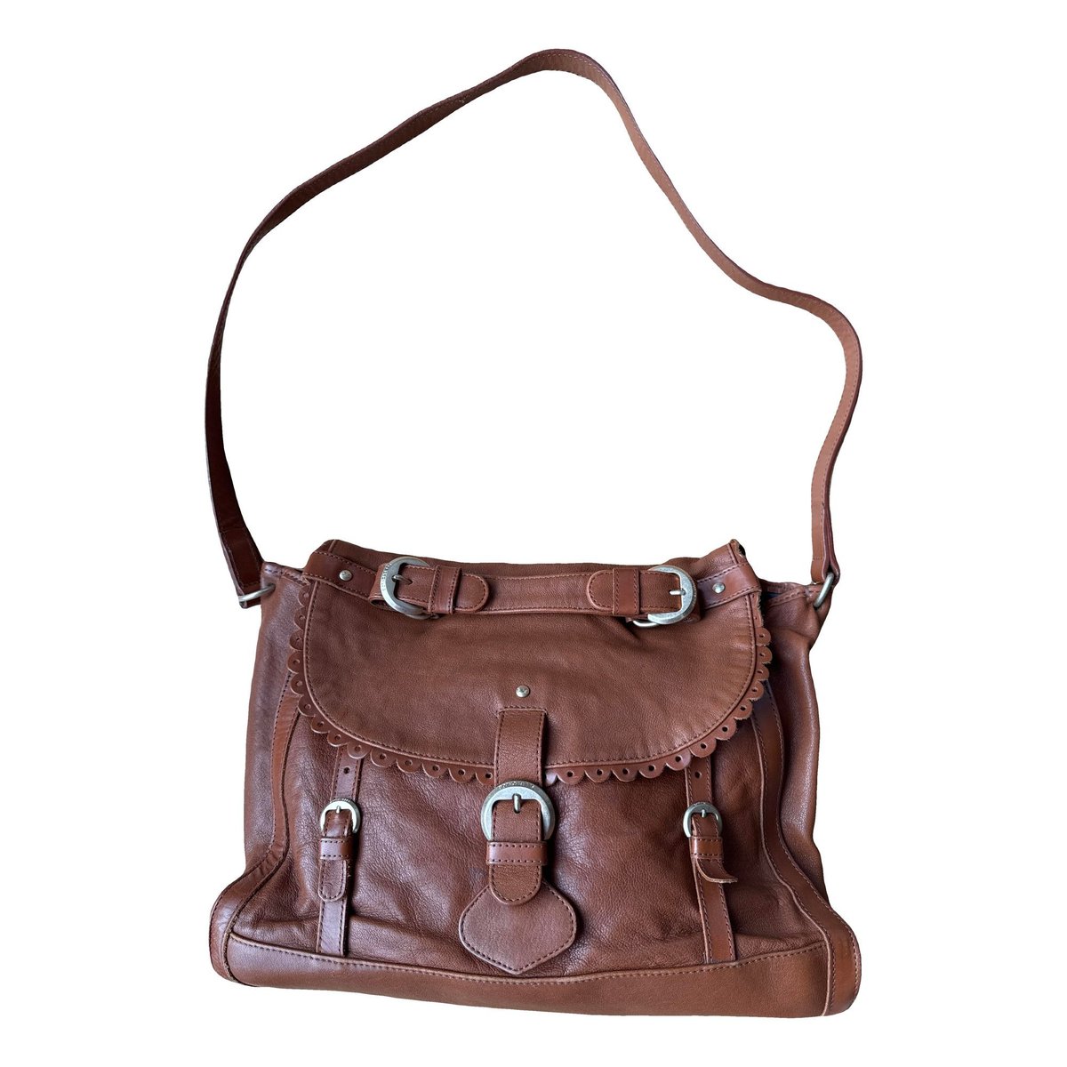 Leather satchel