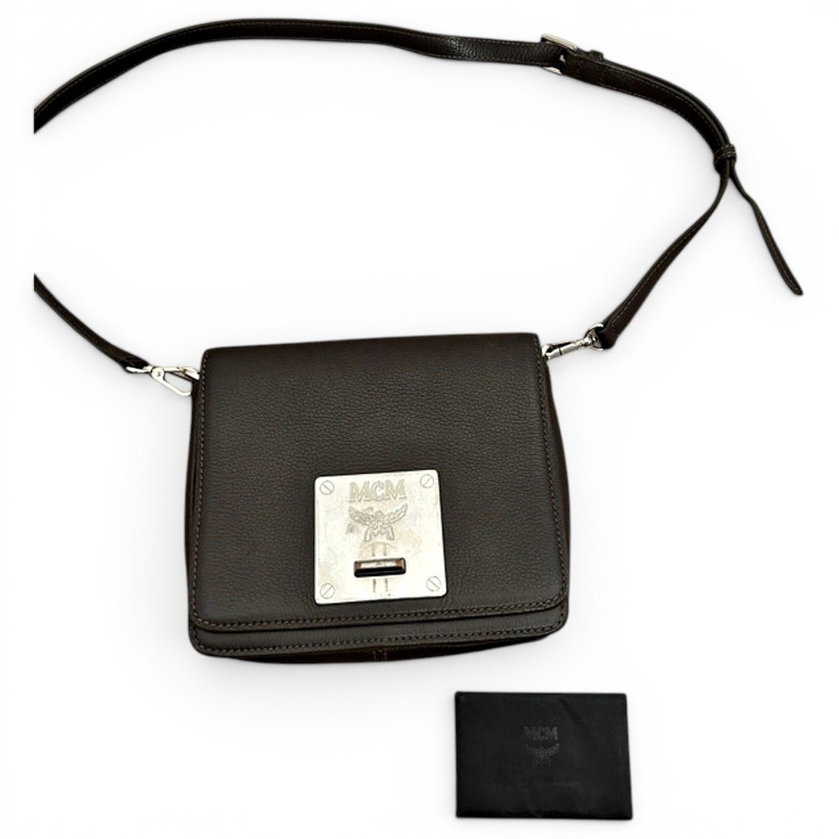 Leather crossbody bag