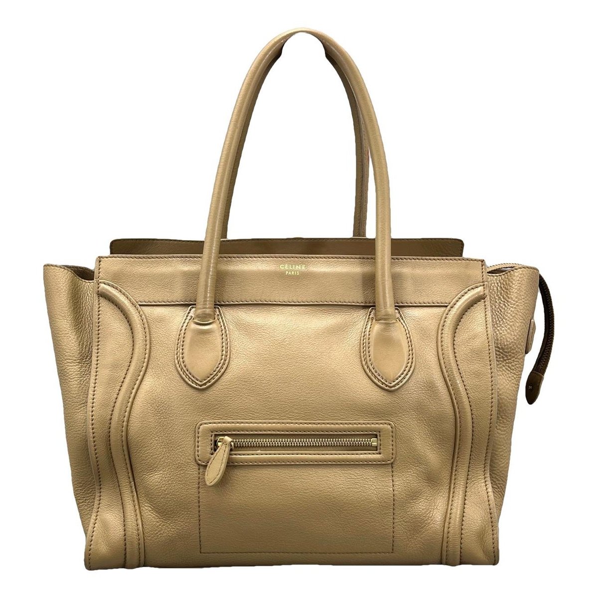 Luggage leather handbag