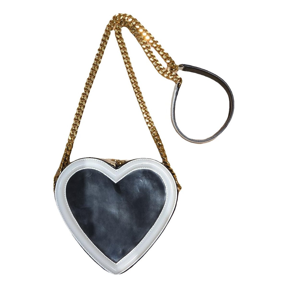 Vinyl clutch bag