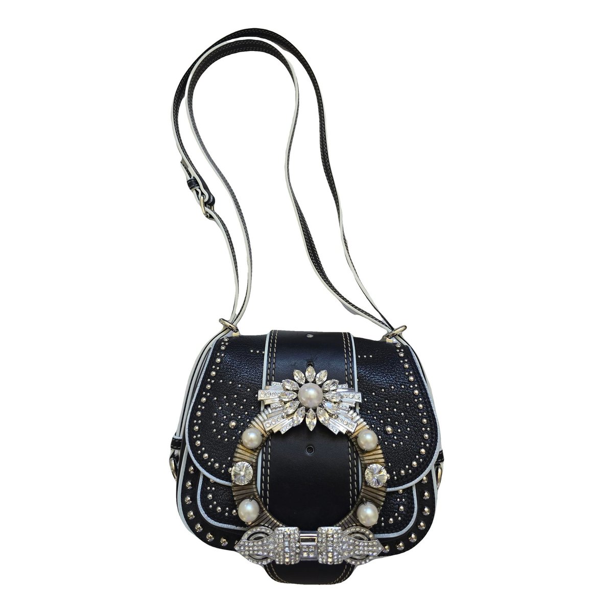 Dahlia Star leather handbag